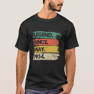 T-shirt Vintage 67 Ans 67Ème Anniversaire Légende Depuis M
