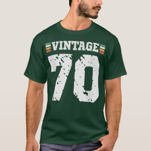 T-shirt Vintage 70 ans Joyeux 70e anniversaire Sports amus
