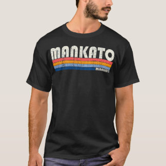 T-shirt Vintage 70S 80S Style Mankato Mn family