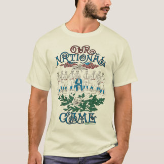 T-shirt Vintage 80s Notre Jeu National 1887