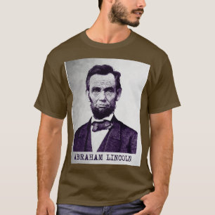 T-shirt Vintage Abraham Lincoln
