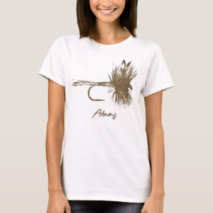 T-Shirt Vintage Adams Fly Fishing Lure