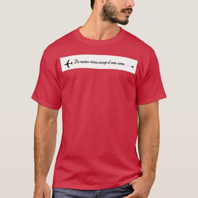 T-shirt Vintage Airplane Quote girl (Devant)