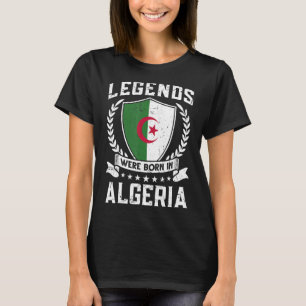 T-shirt Vintage Algerian Flag Algeria