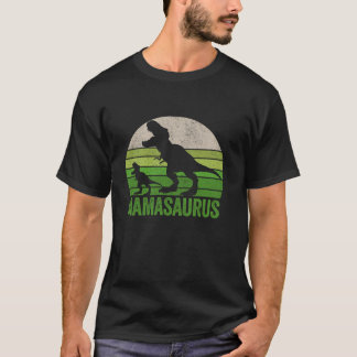 T-shirt Vintage Amusant Mamasaurus Appareils Drôle Mama De