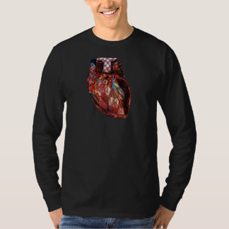 T-shirt Vintage Anatomiquement Correct Coeur Humain Illust