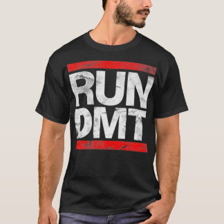 T-shirt Vintage ancienne école RUN DMT 90s style party