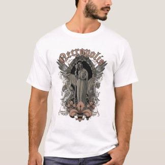 T-Shirt Vintage Ange Gothique Nécropole