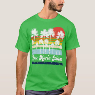 T-shirt Vintage Anna Maria Island Florida Beach Surf Océan