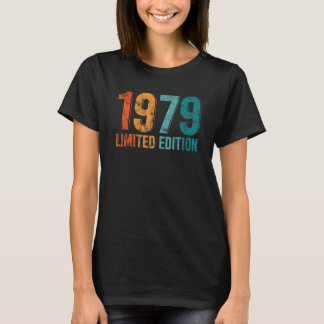 T-shirt Vintage Anniversaire Homme Ou Femme 1979