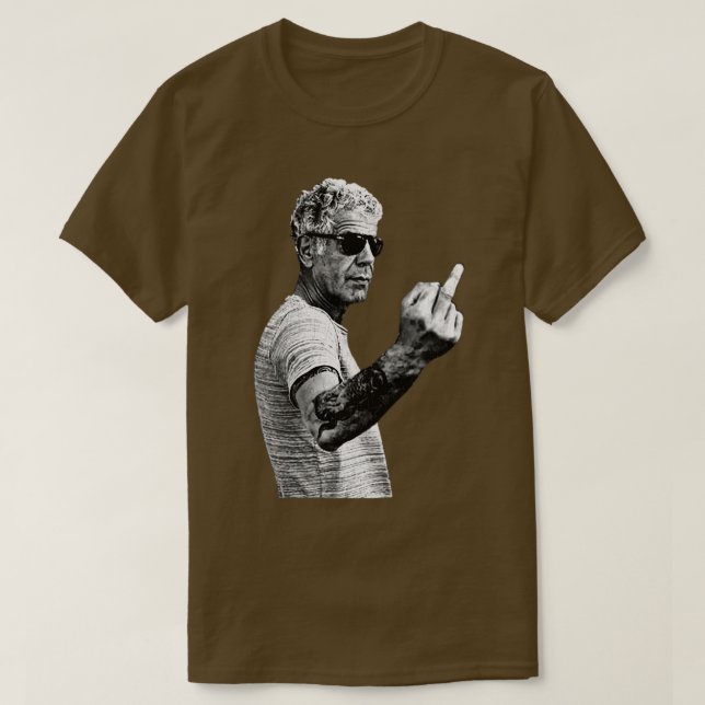 T-shirt vintage anthony bourdain Légendaire Chef Crewneck  (Design devant)
