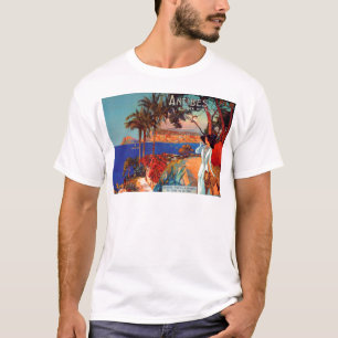 T-shirt Vintage Antibes Côte d'Azur