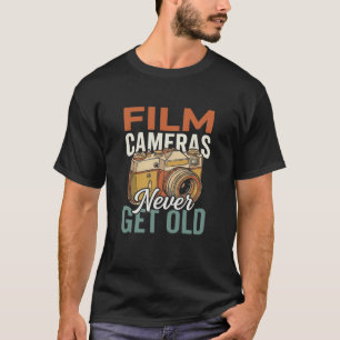 T-shirt vintage appareils photo argentiques n'ont
