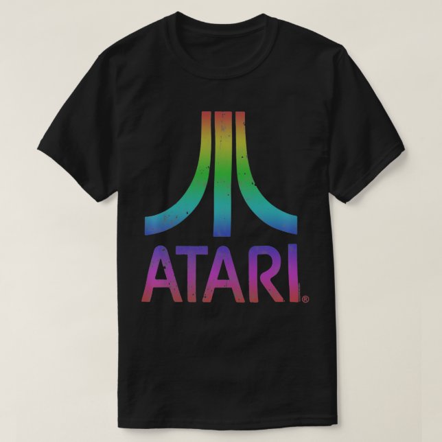 T-shirt Vintage arc-en-ciel (Design devant)