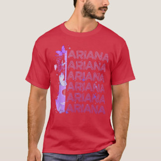 T-shirt Vintage Ariana Name Retro Style 70s 80s First for 