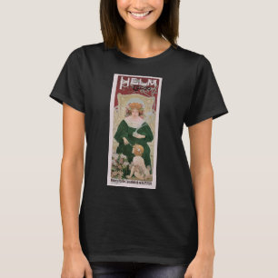 T-shirt Vintage Art Nouveau Helm Cacao par Privat Livemont