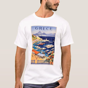 T-shirt Vintage Athènes Grèce Voyage