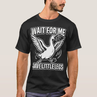 T-shirt Vintage Attends-moi, j'ai des petites jambes