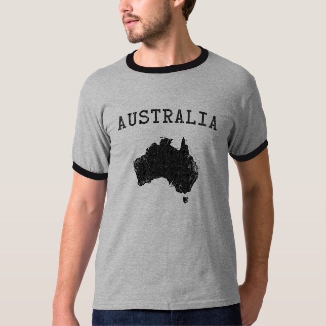 T-Shirt Vintage Australie (Devant)