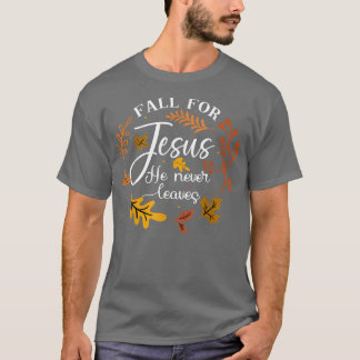 T-shirt Vintage Automne Quitte Automne Christian Dit Relig