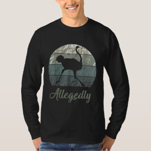 T-shirt Vintage Autruches d'autruche Bir sans vol