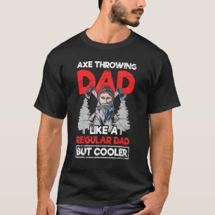 T-shirt Vintage Ax Jetant Papa Comme Un Père Régulier Mais