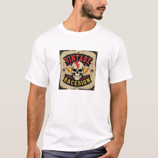 T-shirt vintage Bacesion