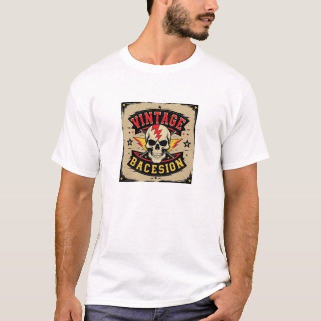 T-shirt vintage Bacesion (Devant)