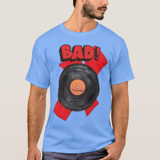 T-shirt Vintage Bad Music girl