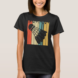T-shirt Vintage Badminton Sport
