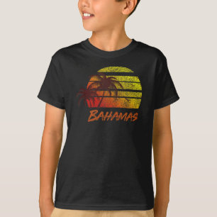 T-shirt Vintage Bahamas Beach Sunset, Retro Surf Tee Tank