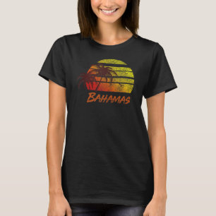 T-shirt Vintage Bahamas Beach Sunset, Retro Surf Tee Tank