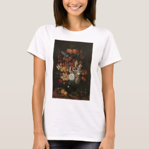 T-shirt Vintage Baroque, Floral Fleurs de Vase