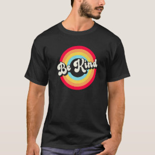 T-shirt Vintage Be Genre Positive Vibes Inspirationnel 1