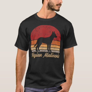 T-shirt Vintage Belge Malinois Chien Amateurs d'animaux de