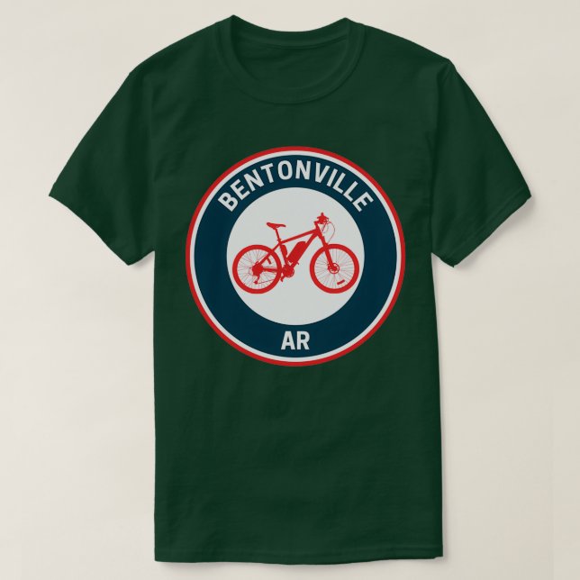 T-shirt Vintage Bentonville Arkansas (Design devant)