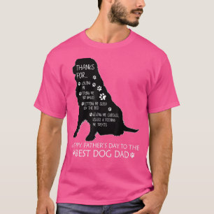 T-shirt Vintage Best Bernese Mountain Dog Papa Pour Père M
