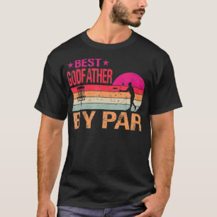 T-shirt Vintage Best By Par Disc Golf Funny Fête des pères