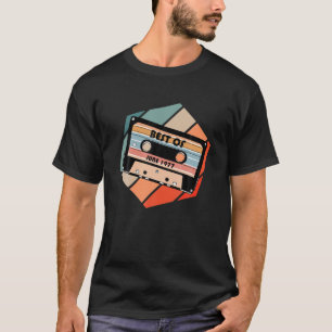 T-shirt Vintage Best of June 1977 Cassette Retro Birthday