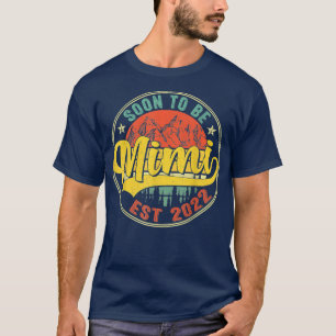 T-shirt Vintage Bientôt Être Mimi La Révélation De Genre