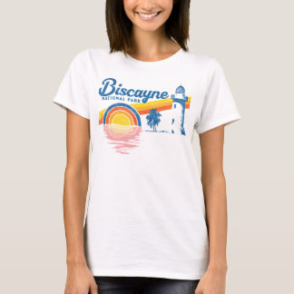 T-shirt Vintage Biscayne National Park Retro 80's