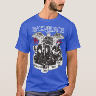 T-shirt Vintage Blacks Veils Art Birds Band Music Legend 7