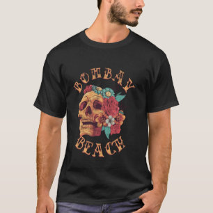 T-shirt Vintage Bombay Beach California Tattoo CA Crâne à