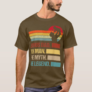 T-shirt Vintage Bonus Papa Homme Mythe Légende Famille Cor