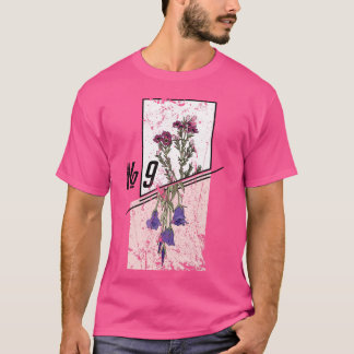 T-Shirt Vintage Botanical No. 9 - Floral Esthétiqu