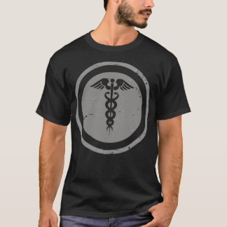 T-shirt Vintage Caduceus Artwork