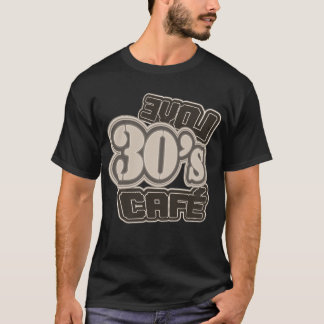 T-Shirt Vintage Café Love 30's