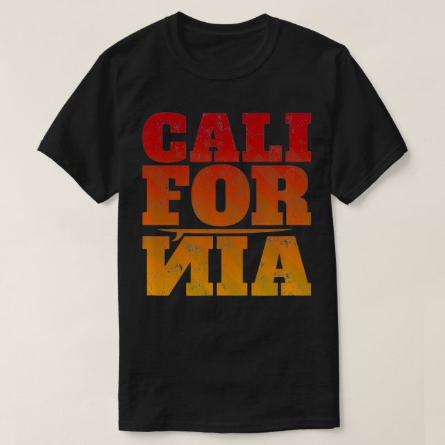 T-shirt Vintage Cali Surf Tee (Design devant)