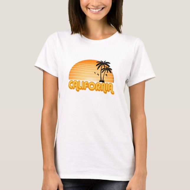 T-shirt Vintage californien (Devant)