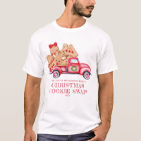 Vintage Camion Rouge échange de cookies de Noël